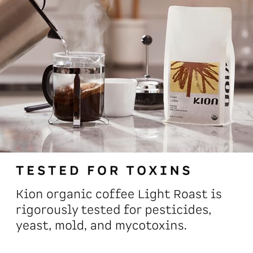 Kion Clean Coffee - Café Orgánico en Grano - Tostado Suave - 12 Oz miniatura 4