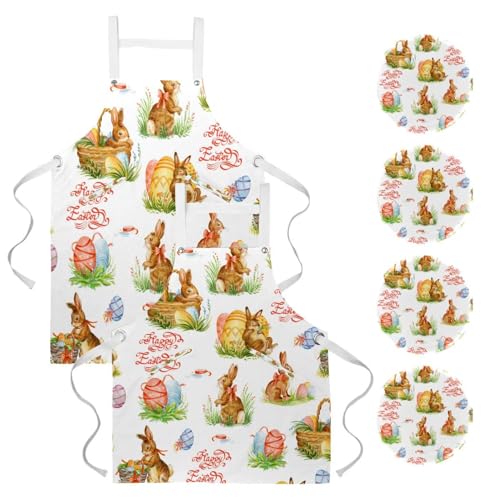 Tablier de pâtisserie sur le thème de Pâques idée cadeau originale