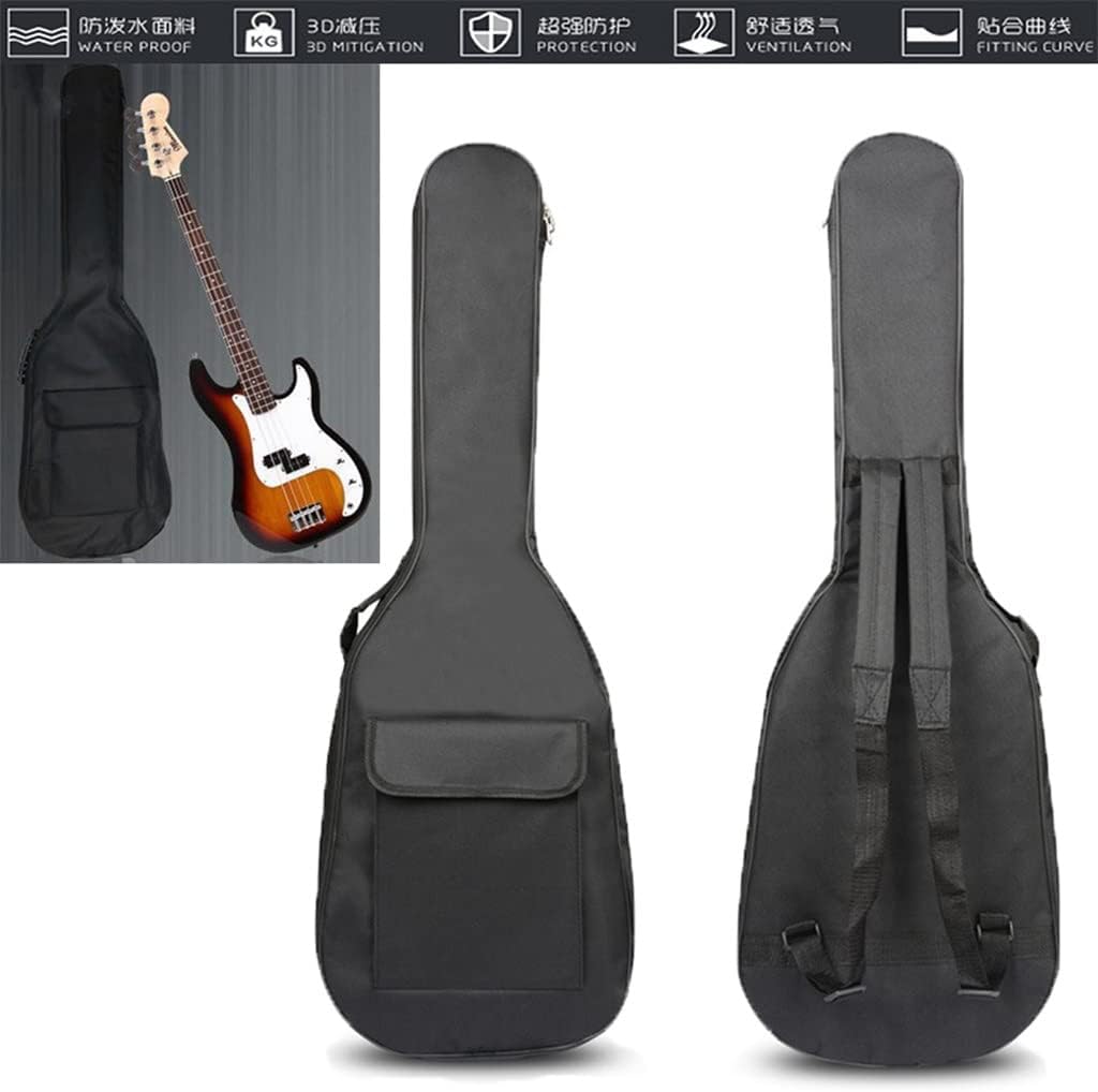 Straps Padded Waterproof Electric Bass Guitar Bag Soft Case Gig Accessories