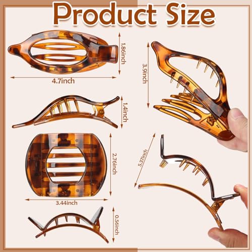 Save 56% on ProSuites 8-Pack Flat Hair Clips for Women - Image 2