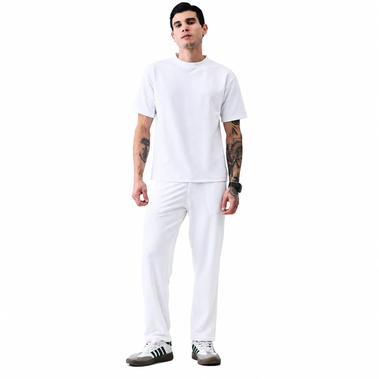Coord Set Men, Stylish Matching Shirt Trouser Outfit, Casual Summer Clothing, Relaxed Two Piece Fashion Wear for Travel & Daily Outings |-image-17