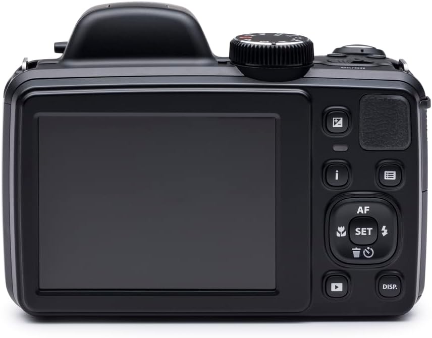 Kodak PIXPRO Astro Zoom AZ361 camera, rear view showing LCD screen and control buttons