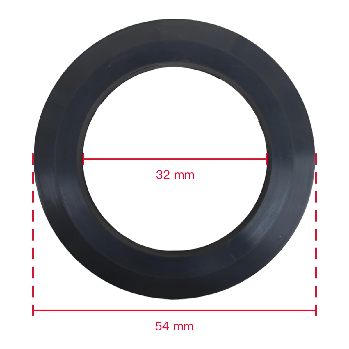 Guarnizioni Di Ricambio Per Filtri A Cestello Lavelli - 3 Pezzi, Ø Est. 54mm, Int. 32mm, Spessore 4.6mm - Foto 7