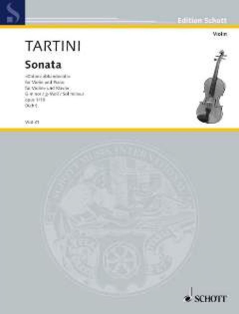 Sonata G Minor: "Didone abbandonata". op. 1/10. violin and piano.