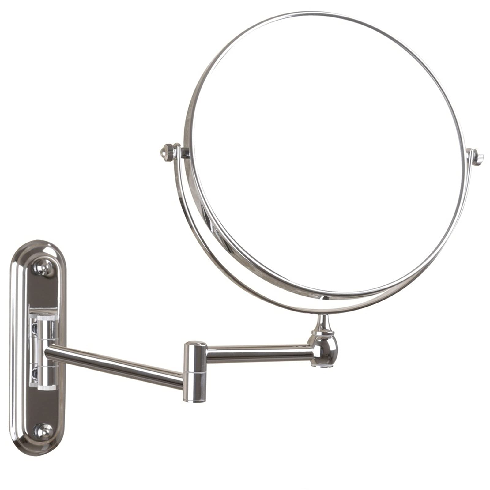 Miroir de salle de bain mural extensible pour un maquillage parfait