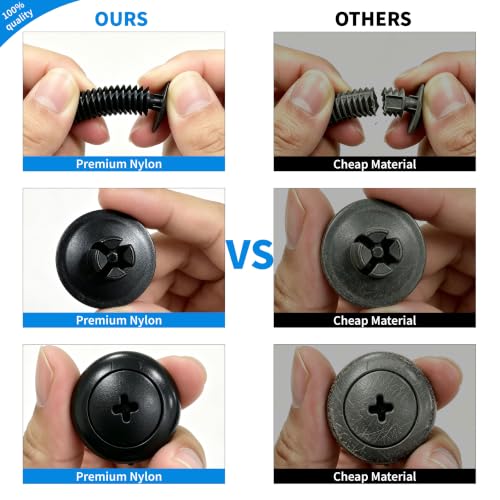 Image of 2401 PCS Car Retainer Clips, 54Sizes Car Panel Trim Clips Kits, Nylon Auto Push Pin Rivets Set for Ford GM Toyota Honda Chrysler BMW Benz Nissan Subaru Mazda Chevy GMC