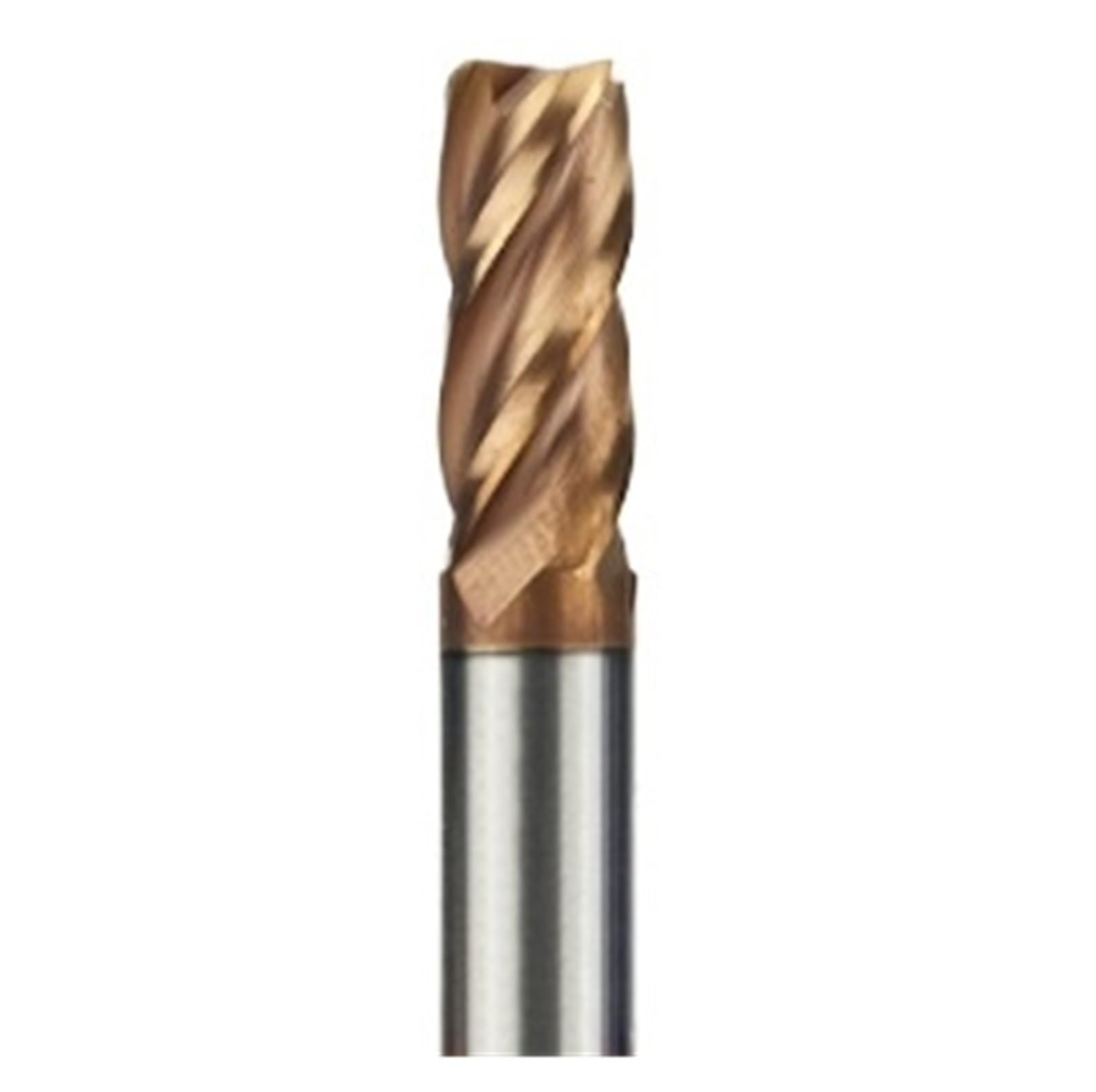 1 szt. Frez z węglika stopu ze stali wolframowej Metalowy frez palcowy Powłoka Cięcie Frezy CNC(12x12x45x100)