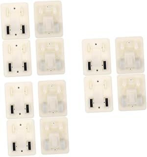 Kisangel 4 Series Accesorios De Juguete De Relier Car Juguetes Para Juguete Inteligente Para Echar Para Base Del Vehículo De Blanco El Plastico 4 Piezas X 4