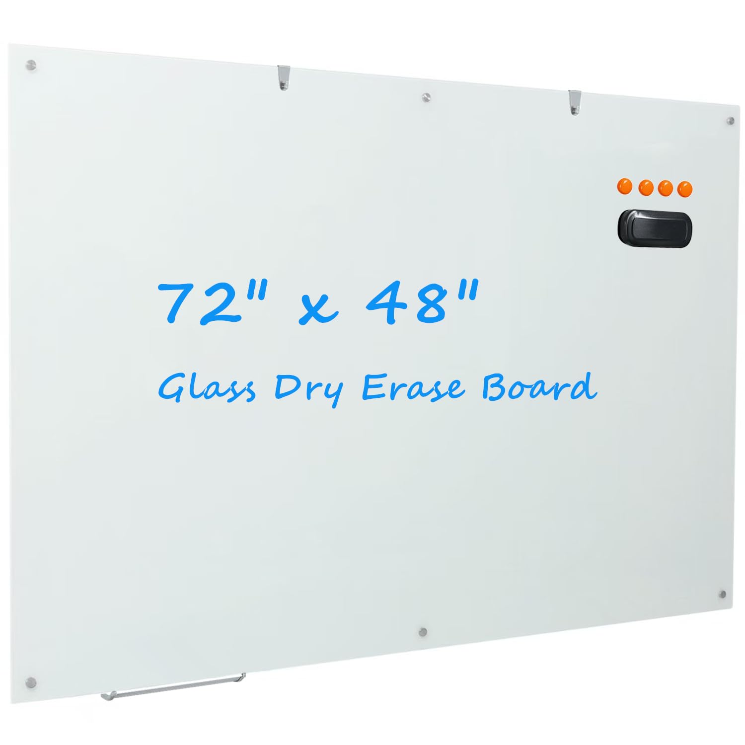 Lilypan Glass Whiteboard 6' x 4'