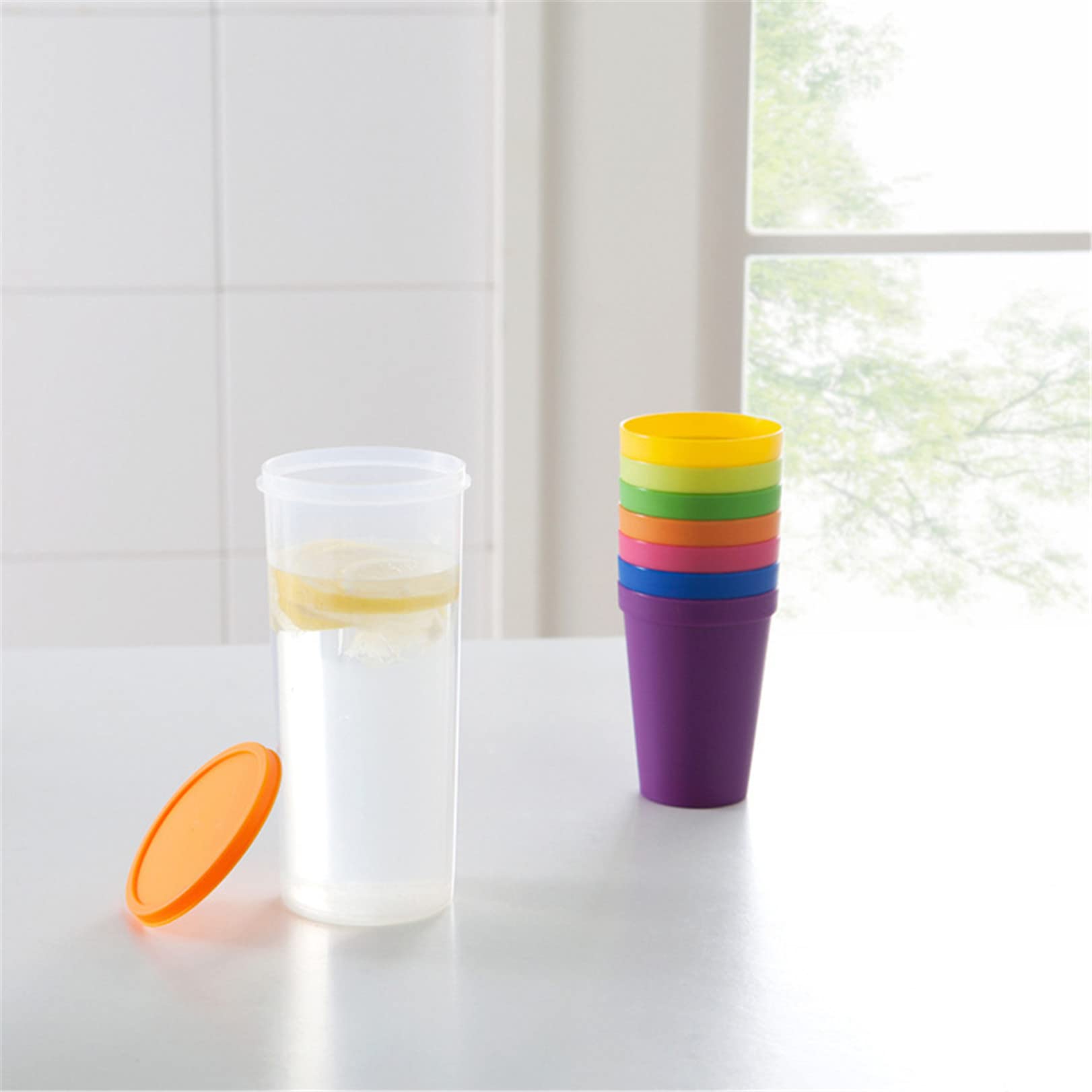 Amazon | TUAN プラスチックコップ カップ 耐熱 プラスチック