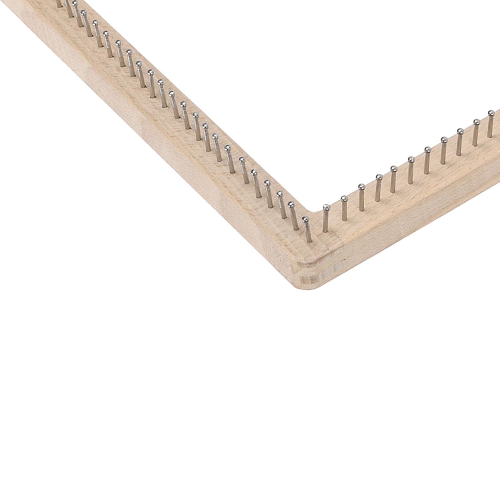 Telaio in legno per sciarpa con chiodi non staccabili, tavola fai da te per realizzare cuscini, cappelli, fasce per capelli, scialli