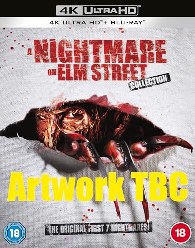A Nightmare on Elm Street 7-Film Steelbook Collection [4K Ultra HD][1984] [Region Free]