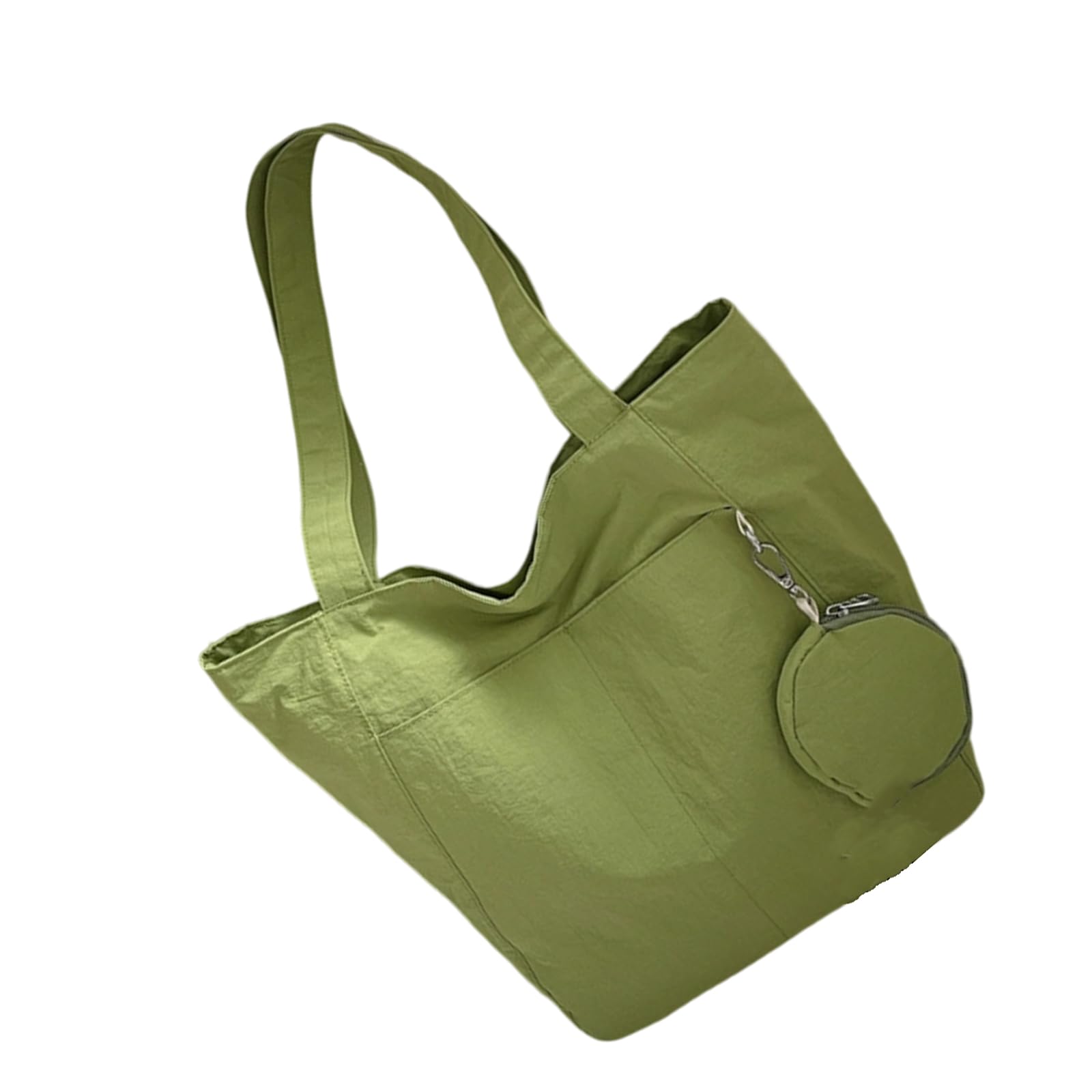 CAZSTYK Nylon Shoulder Bag with Spacious Interior Casual Underarm Purse Stylish Slouchy Bags for Various Occasion Commute Bag