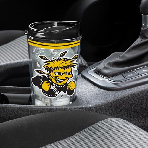 Image of Rico Industries NCAA College Double Wall Mayhem 16oz Or 20oz Tritan Tumbler W Lid