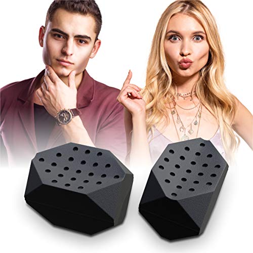 Jaw Exerciser Workout Kit - Double Chin Reducer for Men and Women - Face and Toning and Slimmer - Jawline Strengthener Device (Black Advanced)