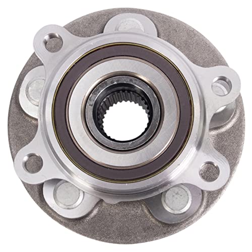 Image of TRQ Front Left and Right Wheel Bearing and Hub Assembly Set 2 Piece Compatible with 2019-2023 Toyota RAV4 Limited Hybrid XLE XSE LE