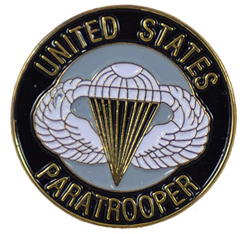 US PARATROOPER LAPEL PIN OR HAT PIN - Size 1