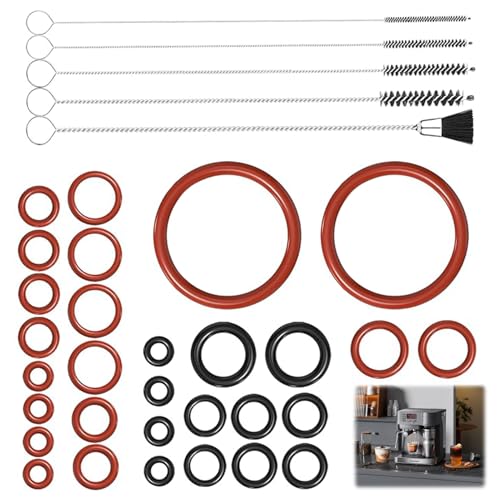 Kit de 35 Pièces avec 30 Joints Toriques et 5 Brosses...