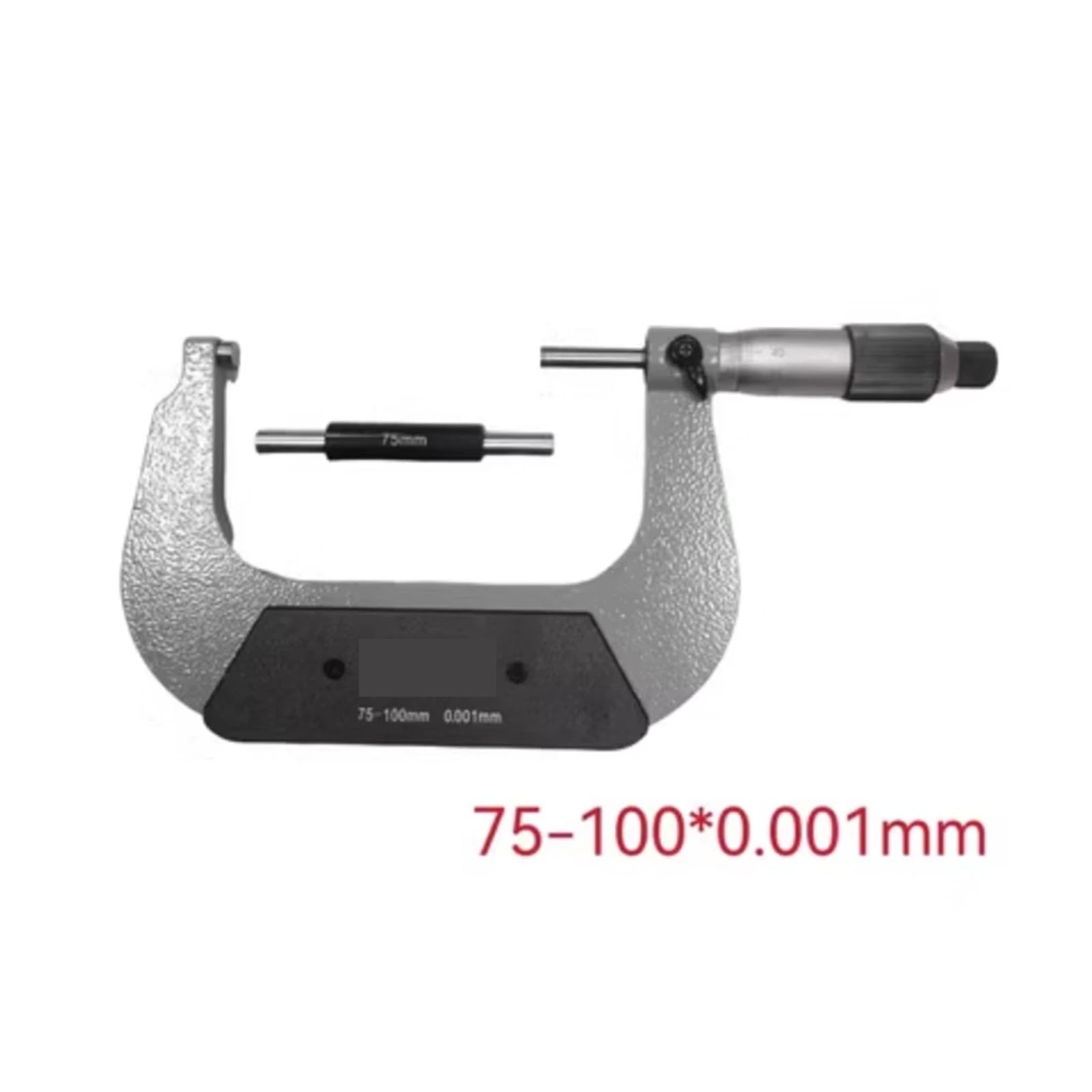 Wysokiej precyzji wyświetlacz cyfrowy elektroniczny Mikrometr 0-25mm 25-50mm 50-75mm 75-100mm 0,001mm Mikrometr zewnętrzny(75-100mm)