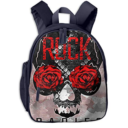 Mochilas Infantiles  Bolsa Niño Bebe Guarderia Escolar con Frase Roca Bebés