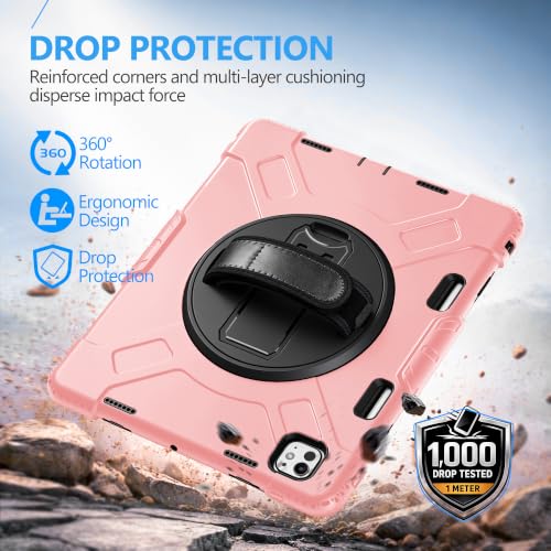Image of Miesherk STOCK Case for iPad Pro 13 Inch M5 2025 / M4 2024 Pink