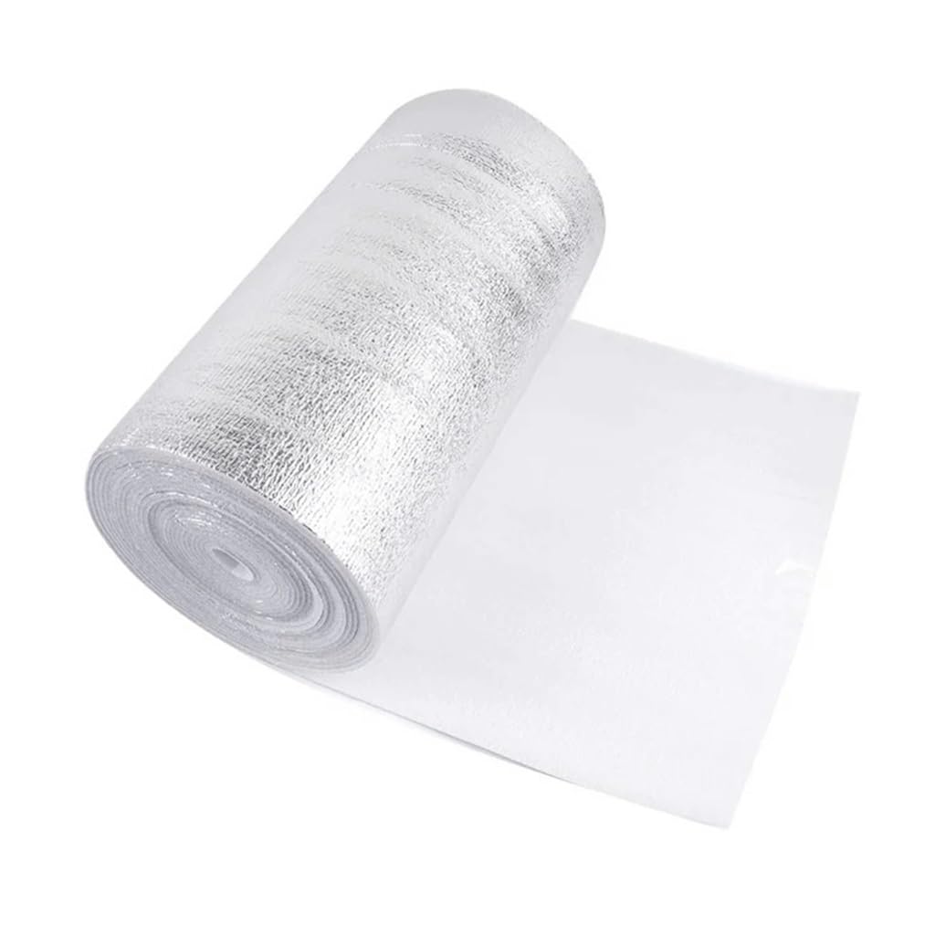 Zbnaeqfjlurt One Color 10M Radiator Reflective Film, For Wall Thermal Insulation Aluminum Foil Films(50Cm)