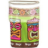 Amscan Tiki Party Flings® Bin, 22' x 15' x 10', 13 Gallons