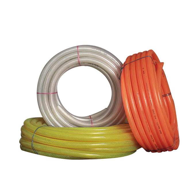AlanPlast 1-Inch PVC Braided Pipe Kit Complete with Clamps & Connectors | Lightweight, Durable - Ideal for Effortless Watering. (30 meters/98.4 Foot) (B0D731ZPJF) Amazon Price History, Amazon Price Tracker