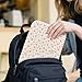 Puffy Laptop Sleeve 13 Inch Cute Floral Laptop Case Soft Quilted Computer Sleeve Protective Cover for MacBook, iPad, Notebook, Chromebook