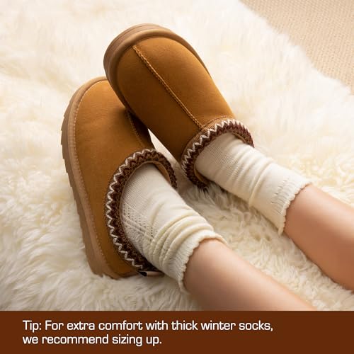 Dream Pairs Girls Boys Slippers Kids House Fuzzy Indoor Outdoor Fuzzyeasy Kid'S Slip-On Slipper For Little Kid Big Kid,Size 2 Little Kid,Brown,Sdsl2401K thumb #4