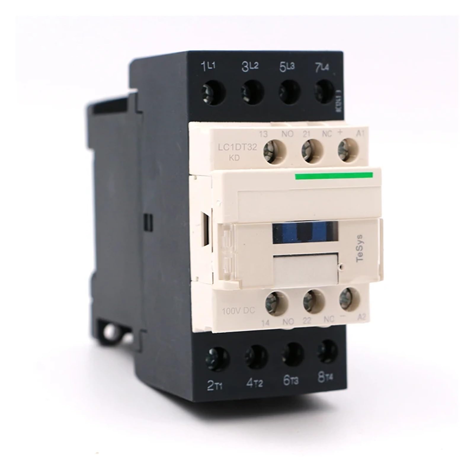 QRUYHBAJU LC1DT32KD DC electromagnetic contactor 4P 4NO LC1-DT32KD 32A 100V DC Coil