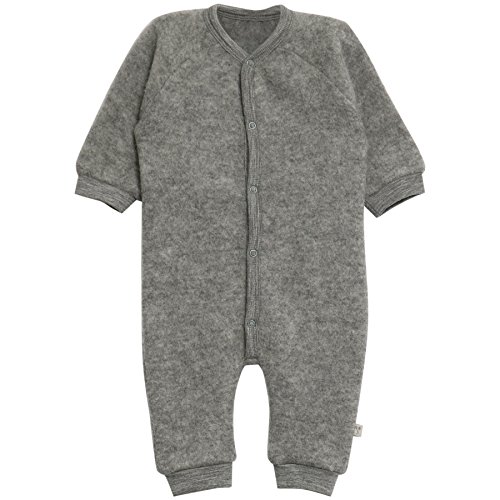 Wheat Felted Wool Jumpsuit Pagliaccetto