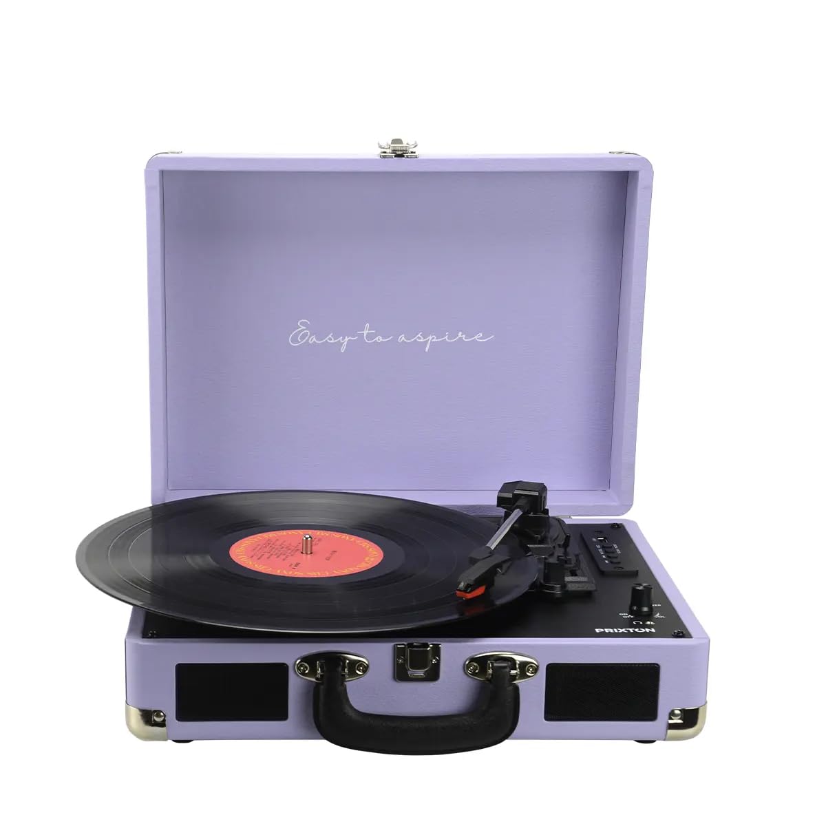 vinile player vintage prixton vc400 con convertitore bluetooth