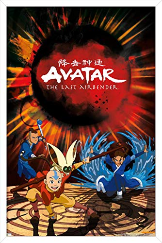 Poster Avatar de groupe encadré le cadeau idéal pour fan de science-fiction