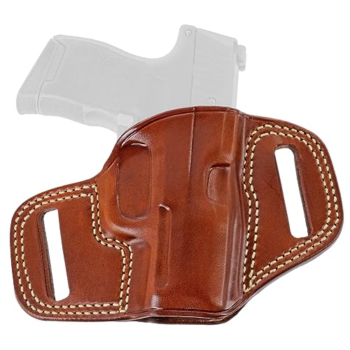 Galco Combat Master Leather Belt Holster Sig P365 STD & SAS RH Tan CM838