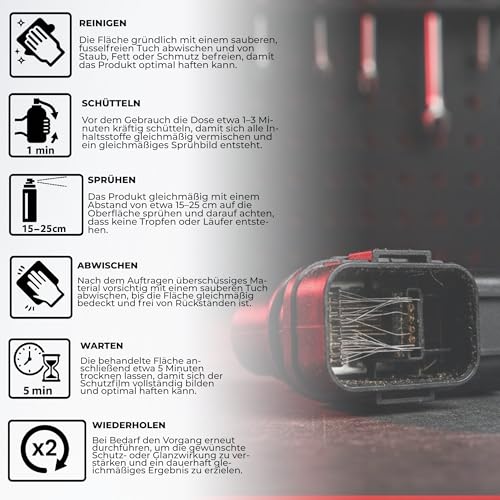 Werkxheld Luftmassenmesser-Reiniger Luftmassensensorreiniger | 400 ml | Präziser Reiniger für Luftmengensensors | Rückstandsfrei & Schonend | Verbessert Sensorleistung & Motoreffizienz