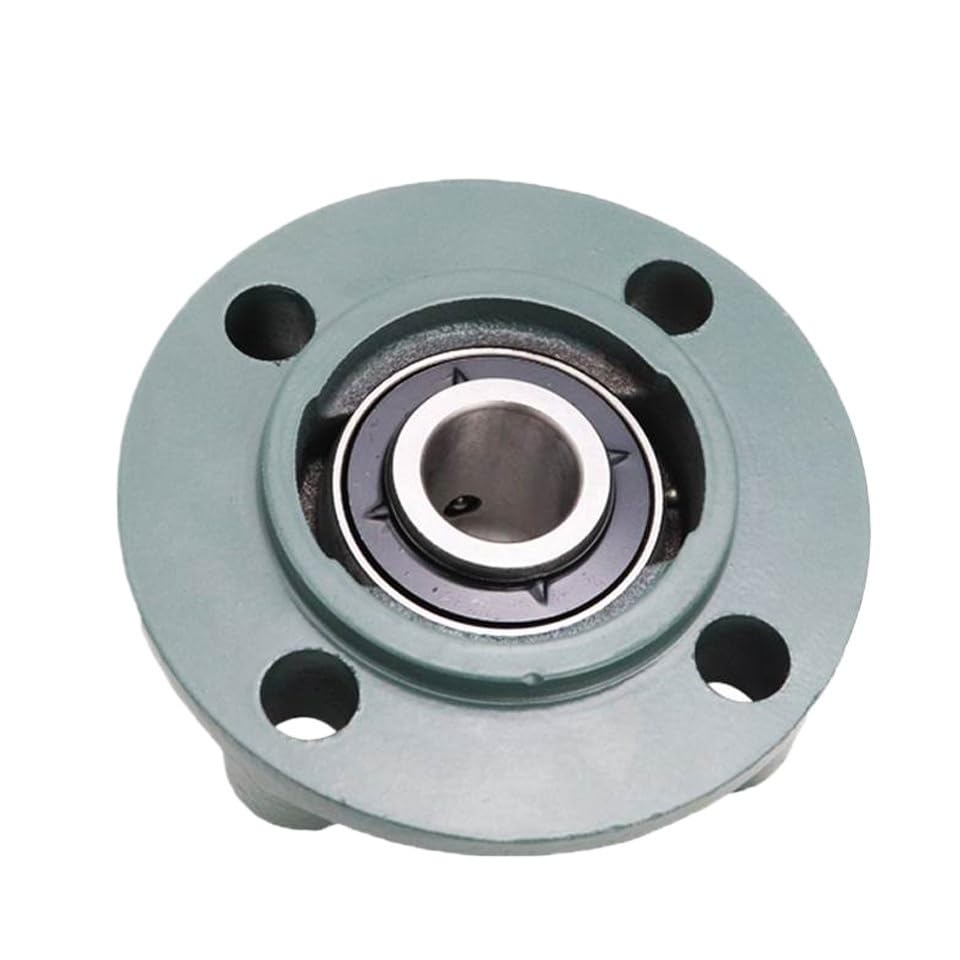 Compatible for UCFC209 UCFC210 Series, 1PC Outer Spherical Bearing with Housing(UCFC210)