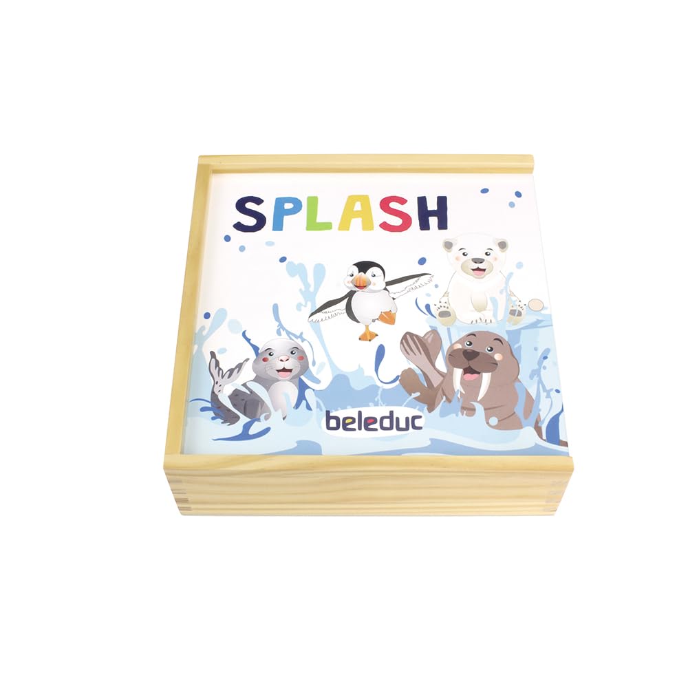 Beleduc Splash Boardgame for concentration and observation, 3 years and older