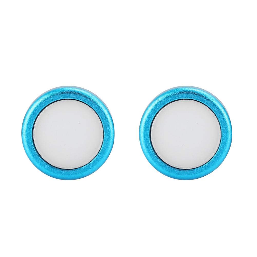 Button Cover, Button Cap, Game Controller Cap, Comfortable Game Controller Cap Delicate Protective Cover Durable Game Controller Cap 2 Pcs Silicone Gel Button Cap for(blue)