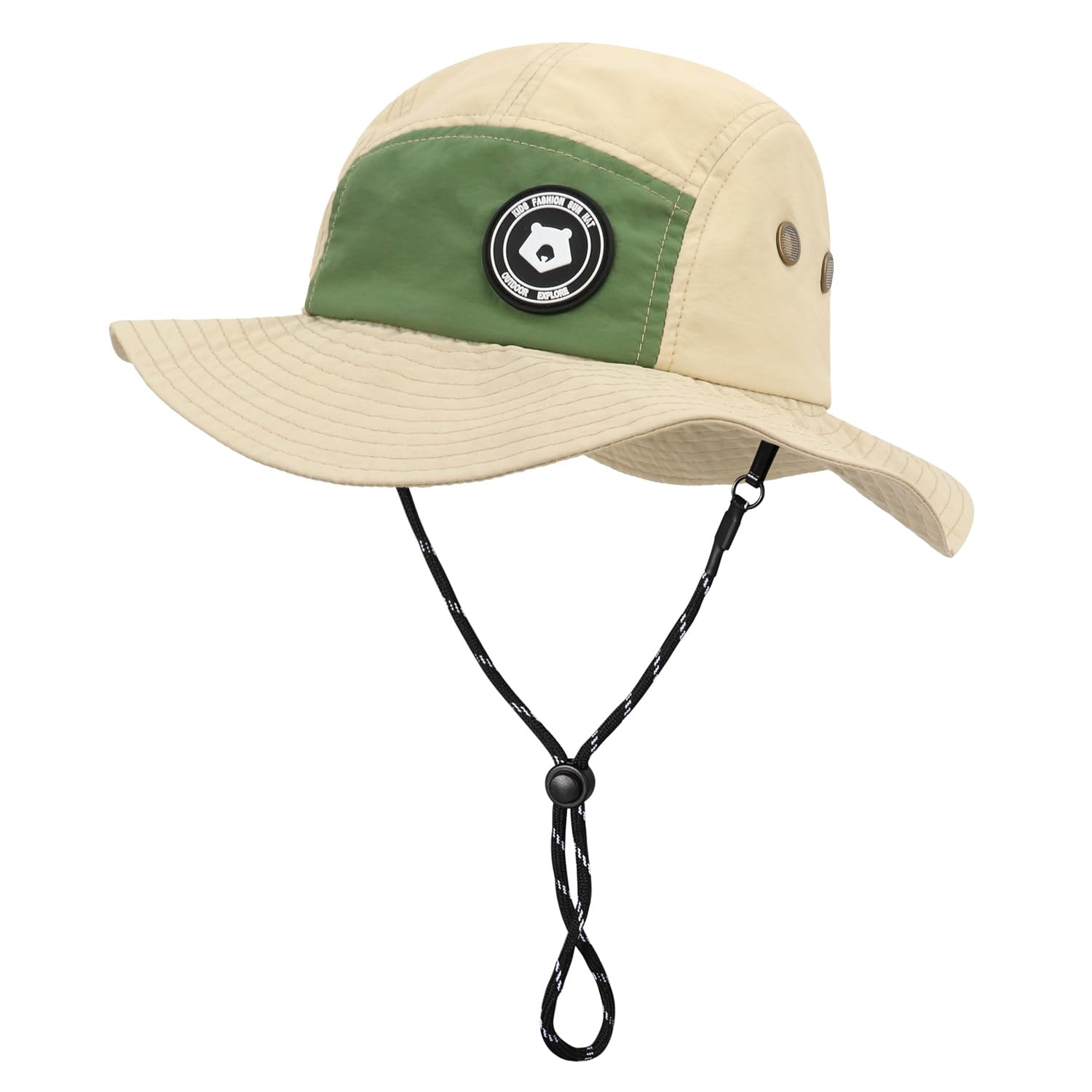 Children Waterproof Quick-Drying UPF 50+ Sun Hat,Toddler Kids Summer Wide Brim Bucket Hat Beach Hats for Boys Girls