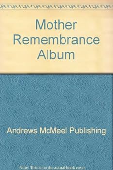 Hardcover Mother Remembrance Album Book