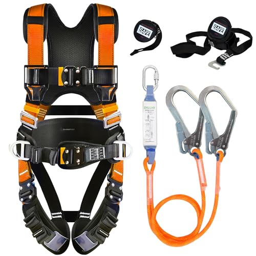 DIJJIG Safety Harness Fall Protection Kit