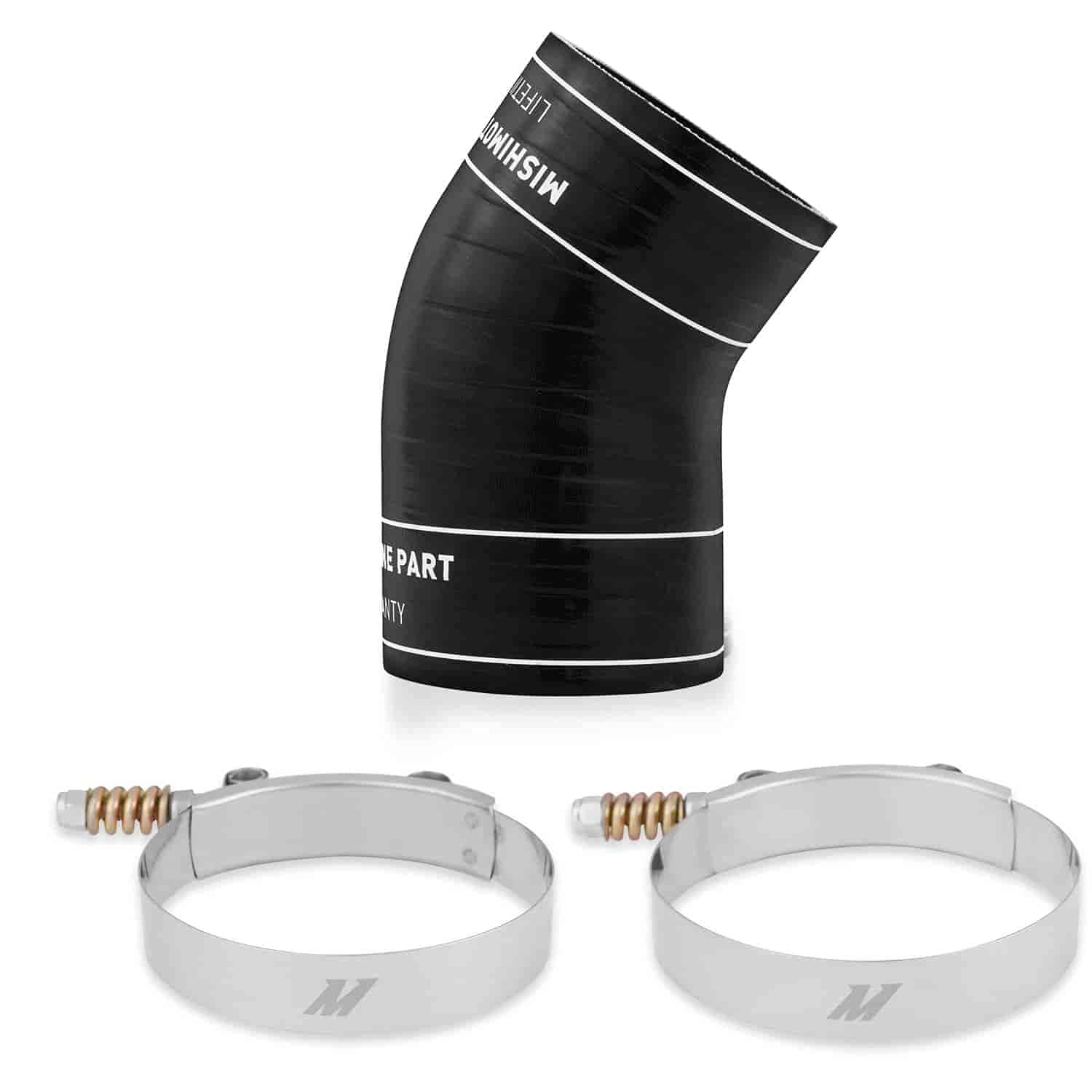 Mishimoto MMBK-F2D-03HU Factory Fit Hot-Side, Upper Boot, Compatible With Ford 6.0L Powerstroke 2003–2007