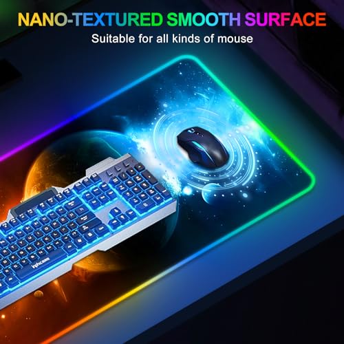 ARTSO RGB Gaming Mouse Pad Large