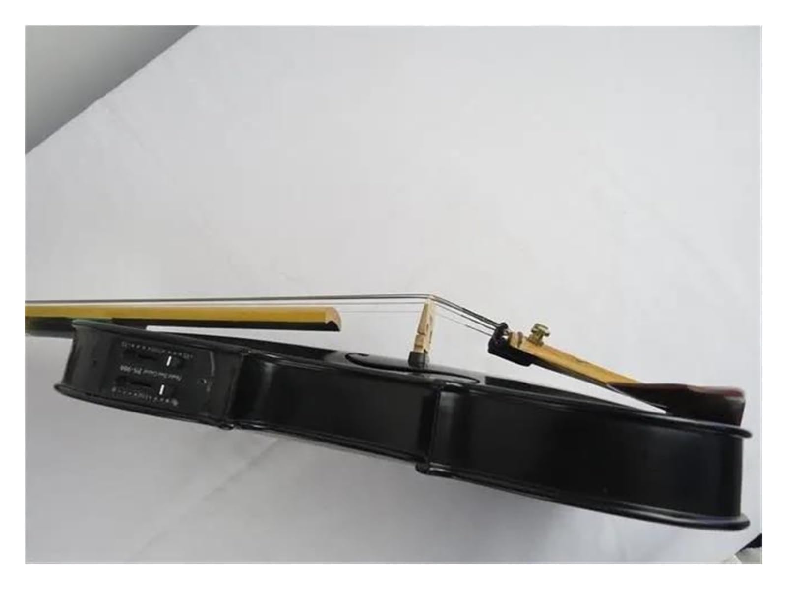 Violino Set Violino elettrico a 5 corde e violino acustico 4/4 in bellissimi colori neri