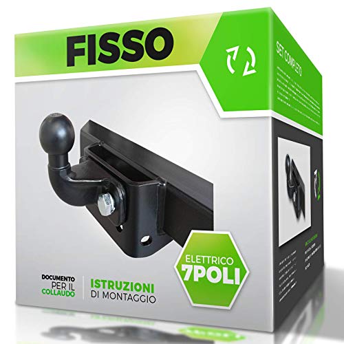 MCLP Gancio Traino Fisso Kit Elettrico 7poli per