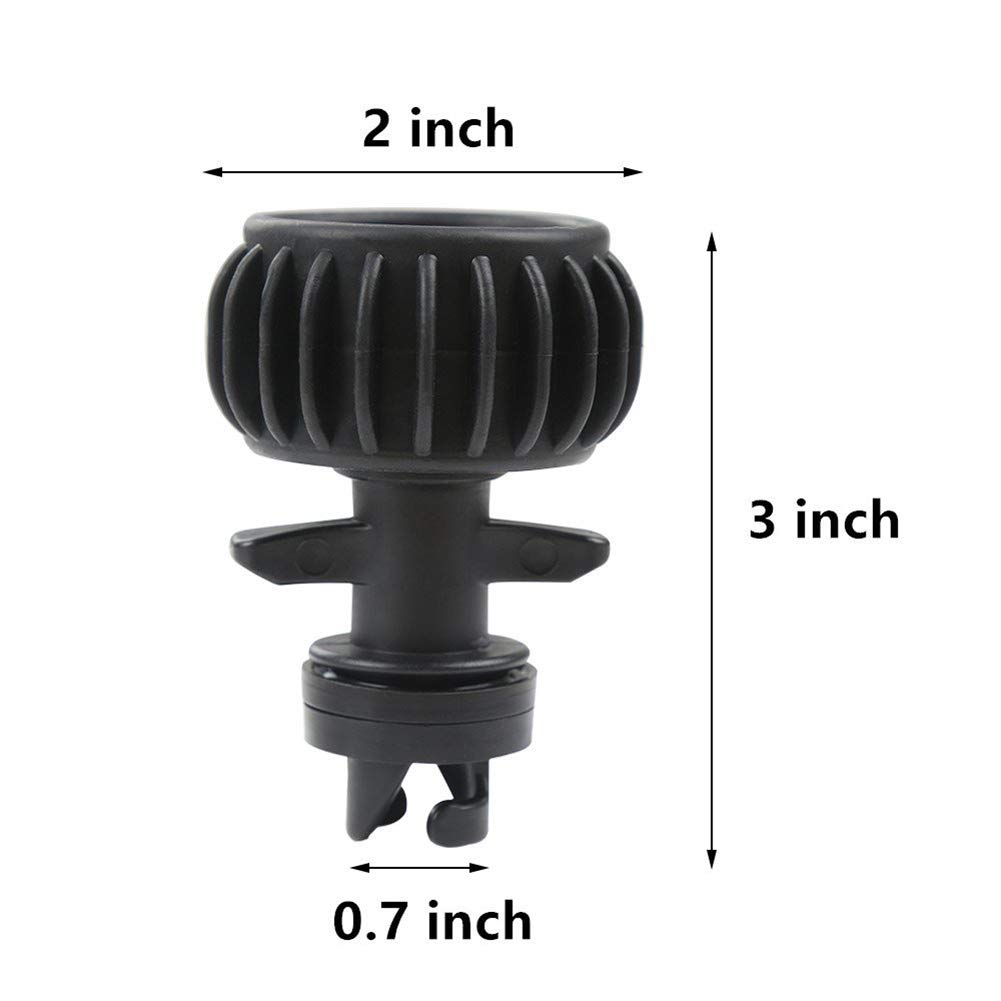 Manomètre pour Bateau, manomètre pour Bateau pneumatique - Accessoire de Bateau - Valve de Test - Prise d'air - Support pour Planche de Surf