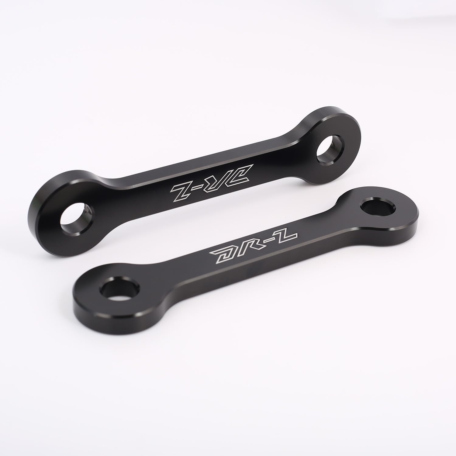 Lowering Link Kit for DRZ400E/DRZ400S 2000-2023 | DRZ400SM 2005-2023 | KLX400R 2002-2004, Aluminum Rear Suspension Links Easy Bolt-On Installation to Lower Seat Height for Short Riders(Black)