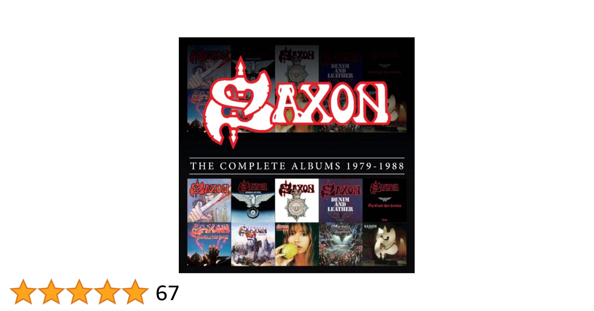 SAXON,新品未開封,サクソン,NWOBHM,2枚組ライブアルバム SAXON 【おすすめ名盤】 Wheels of Steel NWOBHM老舗バンド