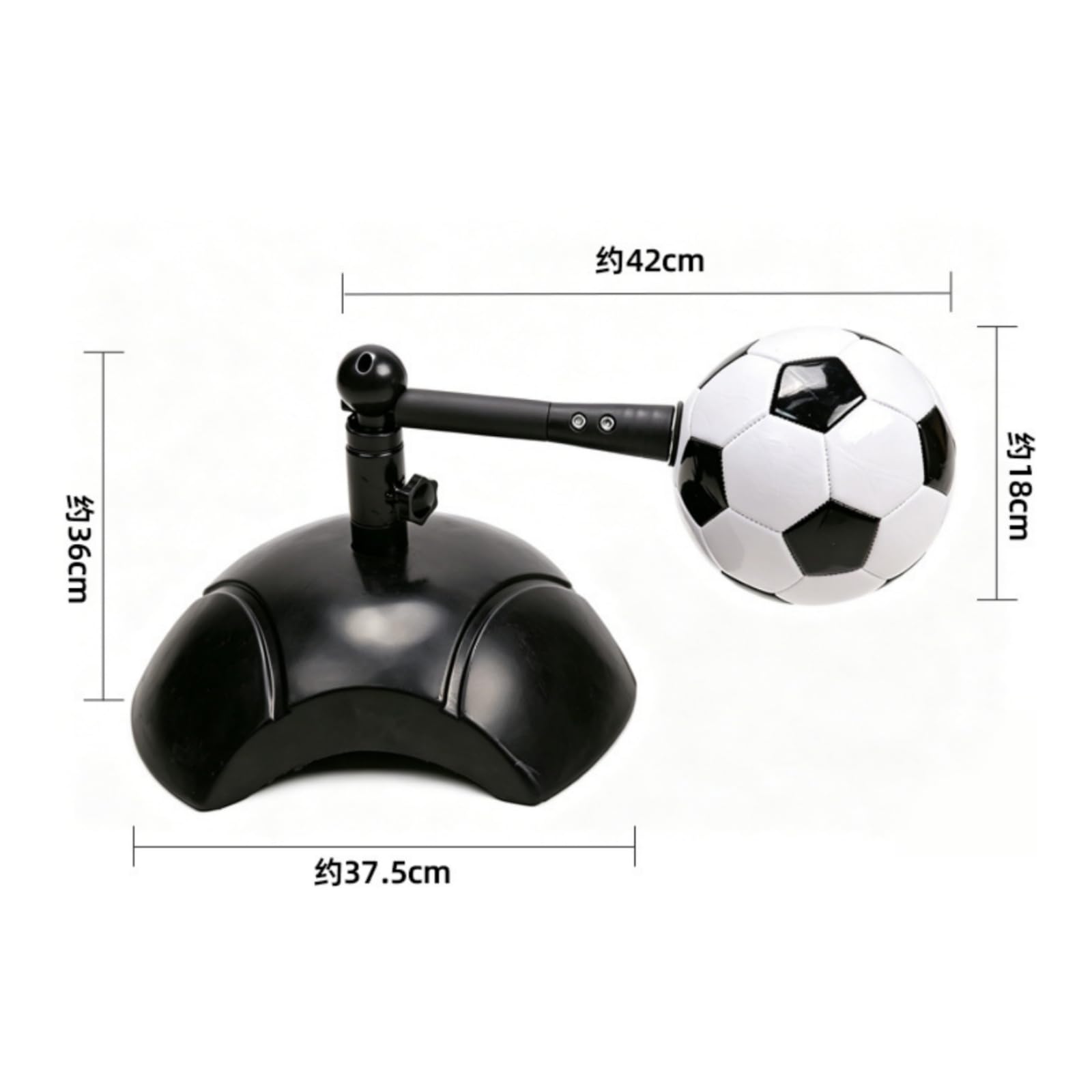 predolo Allenatore di Soccer con Rotante Compatto con Indipendente Attrezzatura Sportiva per Ragazzi, Bambini, Giardino, Casa